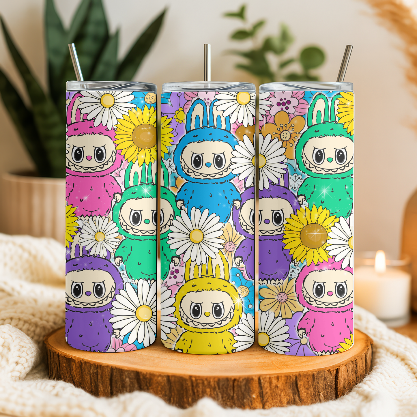Tumbler 590 ml – Design Labubu Cute